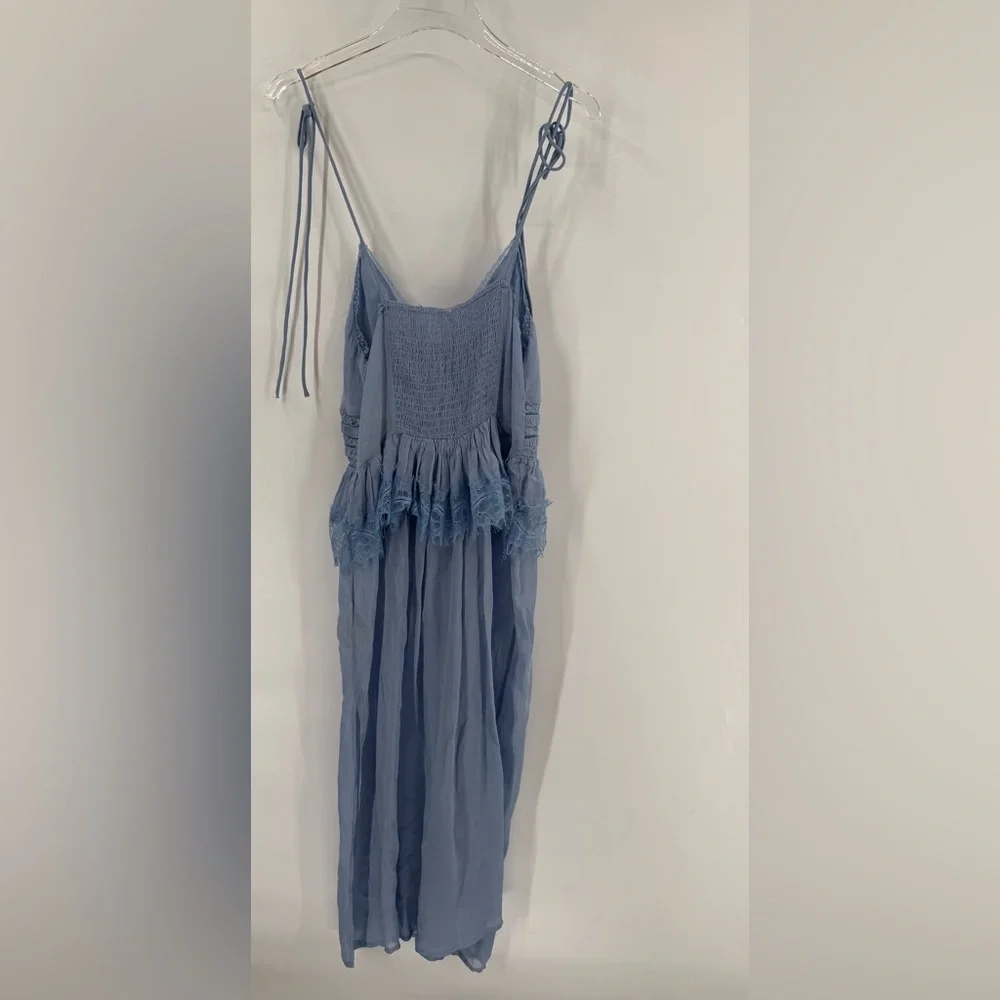 NWT Free People Intimately‎ FP x Revolve Kiki Slip in Chambray size medium - Picture 5 of 6